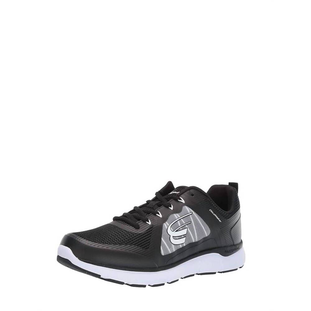 NEW SPIRA women's cloudwalker sneaker - medium width in black/white
